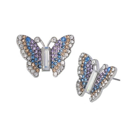 Top 10 ❤️ Steve Madden Butterfly Button Earrings Multi 👏