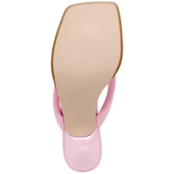 Flash Sale 👏 Steve Madden 👩 Women's Skyler-J Studded Jelly Slide 🩴 Sandals Orange 🎉