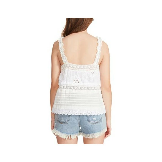 Coupon 🔔 BB Dakota By Steve Madden 👩 Women's You're So Baby Top White 👏 - Image 2