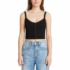 Coupon ⭐ BB Dakota By Steve Madden 👩 Women's Highlight Reel Cotton Top Sunny Lime 🎁