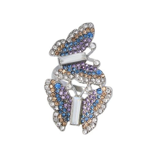 Hot Sale ⭐ Steve Madden Butterfly Statement Ring Multi 💯