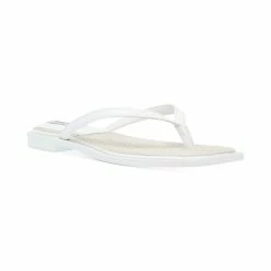Buy 🌟 Steve Madden 👩 Women's Abela Flip-Flops White 🌟
