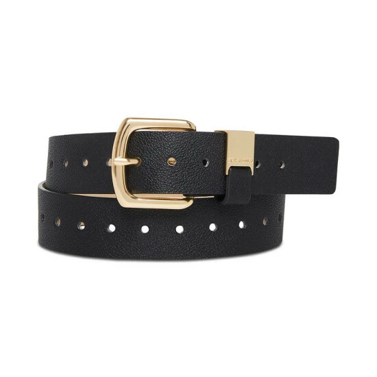 Buy 🎁 Steve Madden 👩 Women's Cap Loop Detail Pant Belt Black ❤️