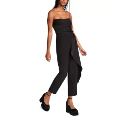 Discount 💯 Steve Madden 👩 Women's Cray Pull-On Platform Stretch 🥾 Boots Black 🎁