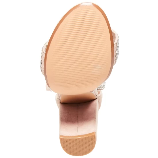 Deals ❤️ Steve Madden 👩 Women's Lashed Platform 🩴 Sandals Gold Metallic ✔️ - Image 5