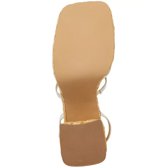 Buy 👏 Steve Madden 👩 Women's Belise Strappy Platform Espadrille 🩴 Sandals Blazing Orange 🎉 - Image 6