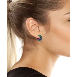 Flash Sale 🔥 Steve Madden 👩 Women's City Soul Lace-Up Wedge 👟 Sneakers Teal Multi 👍