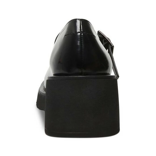 Cheap 🔥 Steve Madden 👩 Women's Tulip Platform Mary Jane Flats Black Box Patent ✨ - Image 3