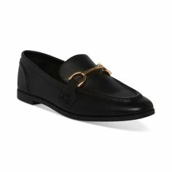 Buy 👏 Steve Madden 👩 Women's Carrine Bit Tailored Loafers Tan Suede 🧨