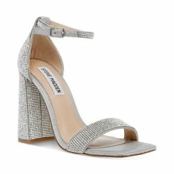 Discount 🛒 Steve Madden 👩 Women's Tiaa Rhinestone Two-Piece 👗 Dress 🩴 Sandals 🌟