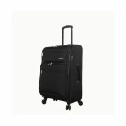 New 😀 Steve Madden Lightning 26 Expandable Check-in Spinner, Created For Macy's Black 🎉