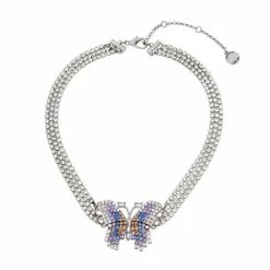 Discount ๐ฏ Steve Madden Butterfly Choker Necklace Multi ๐ฅฐ