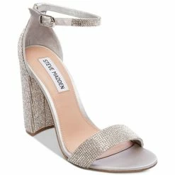 Cheapest 💯 Steve Madden Carrson Two-Piece 🩴 Sandals Crystal 💯