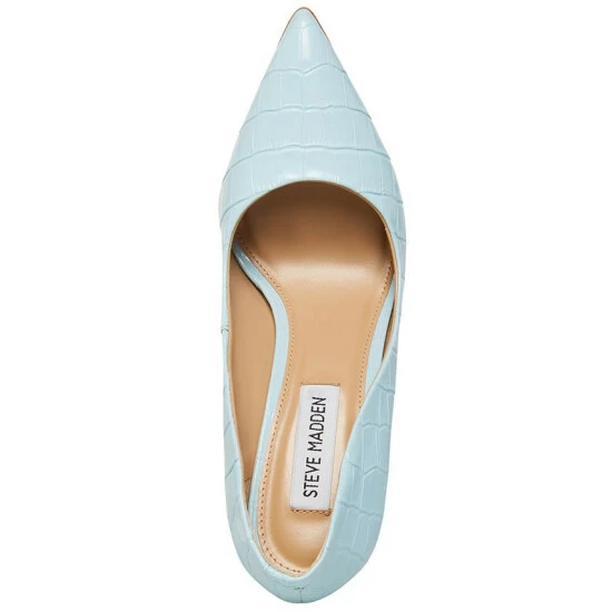 Flash Sale 🛒 Steve Madden Daisie Pumps Blue Croco 👏 - Image 4