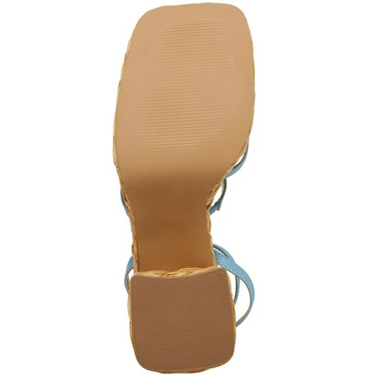 Buy 👏 Steve Madden 👩 Women's Belise Strappy Platform Espadrille 🩴 Sandals Blazing Orange 🎉 - Image 5