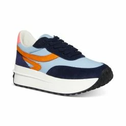 New 🤩 Steve Madden 👩 Women's Actions Lace-Up Jogger 👟 Sneakers Green Multi 👏