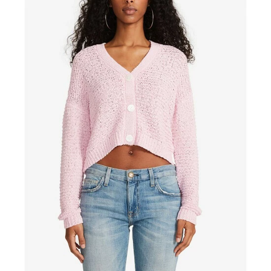 Best reviews of ๐ BB Dakota By Steve Madden ๐ฉ Women's Bonfire Cropped Cardigan Sunshine โญ