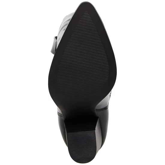 Discount ✨ Steve Madden 👩 Women's Macayla Platform Block-Heel Booties Bone Smooth 🎁 - Image 2